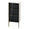 Duravit XViu XV1361LB122 Шкаф подвесной 890x500x240мм, со стеклянной дверью. 2 стеклянные полки (петли слева), цвет: белый глянцевый/champagne matt
