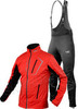Утеплённый лыжный костюм 905 Victory Code Dynamic Red A3 с высокой спинкой мужской