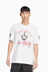 Футболка adidas 90s Football Tee - белый