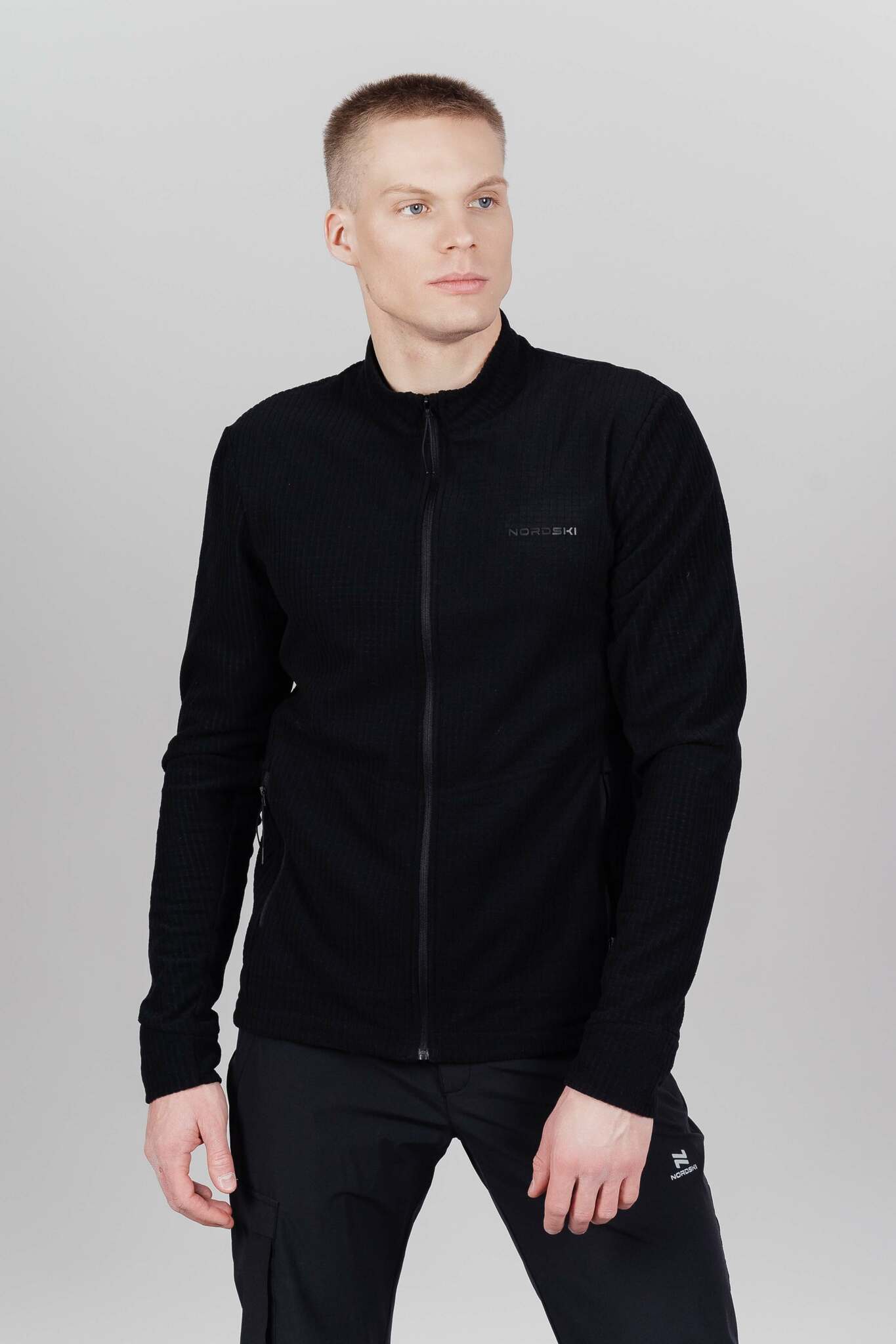 Мужская спортивная толстовка Nordski SkyRaid black