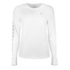 Asics Katakana Ls футболка с длинным рукавом женская белая - 1