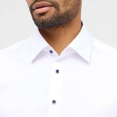 Сорочка мужская Eterna Modern Fit 2132-X171-00 из ткани Dynamic Cotton белая