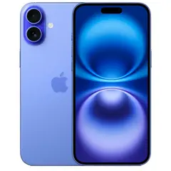 Смартфон Apple iPhone 16 Plus 128GB, Nano-SIM + eSIM, Ultramarine (Фиолетовый)