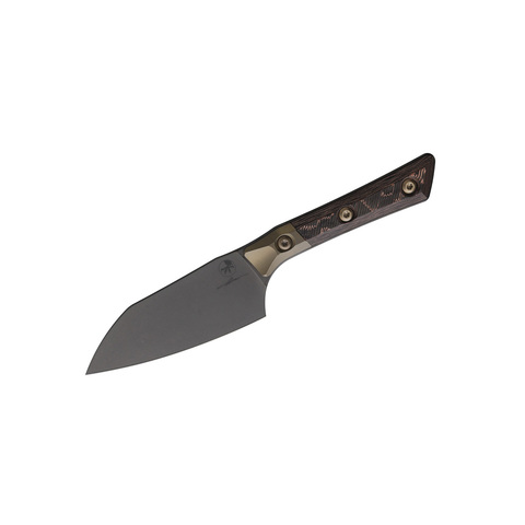 Кухонный нож Microtech Santoku, сталь M390MK, 3300B-1DLCLWCFS