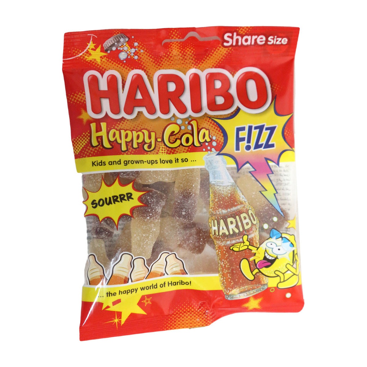 Мармелад HARIBO Fizz Happy Cola