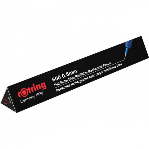 Карандаш механический Rotring 600 Metal Blue, 0,5 mm (2114266)