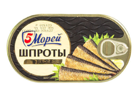 Шпроты в масле, 175г