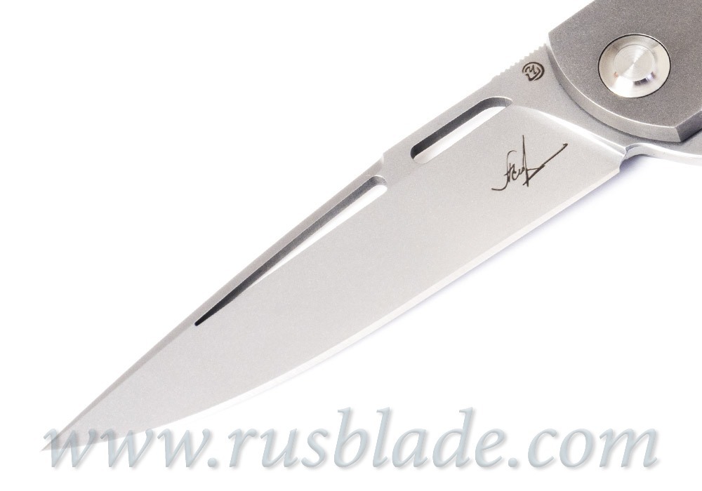 Cheburkov Pike M398 Custom Folding Knife - фотография 