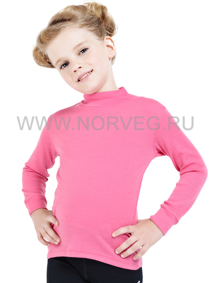 Термобелье рубашка Norveg Soft City Style для девочек с длинным рукавом