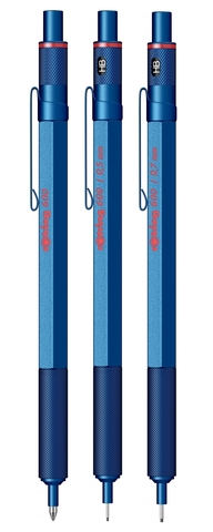 Карандаш механический Rotring 600 Metal Blue, 0,5 mm (2114266)