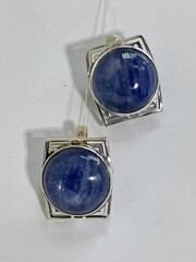 Октагон (серьги из серебра)