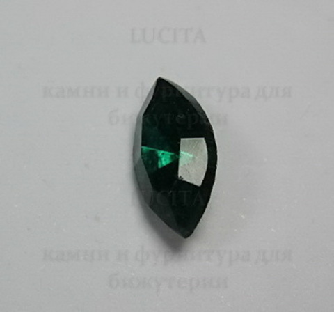 Ювелирные стразы Preciosa Emerald (10х5 мм)