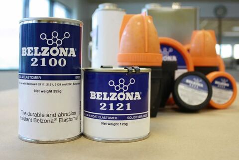 Belzona 2121 (Белзона 2121) - полиуретановый износостойкий эластомер - 500 г