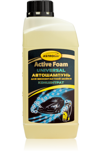 Автошампунь для бесконтактной мойки UNIVERSAL ASTROHIM концентрат 1л