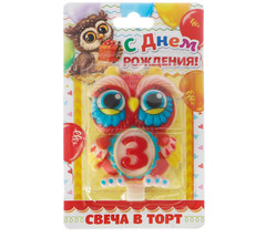 Свеча в торт 