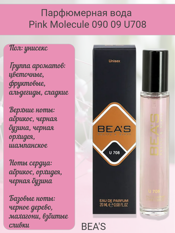 Парфюмерная вода BEA'S 20ML Molecule 090 unisex U708 — фото 4