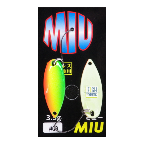 Блесна колеблющаяся на форель MIU LTD 3.5гр #03