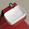 Ceramica Nova Element CN6053MW Умывальник чаша накладная прямоугольная, 60.5x38, цвет: белый