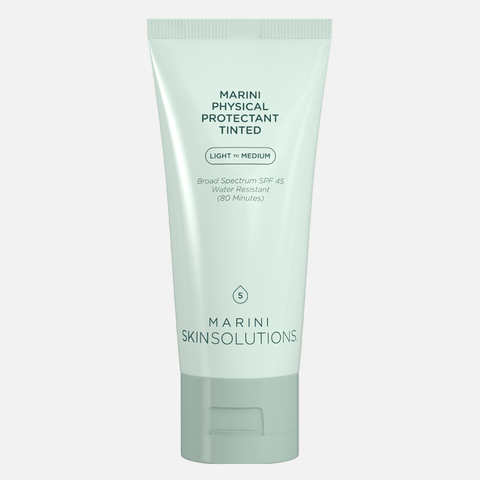 MARINI SKINSOLUTIONS Physical Protectant Tinted SPF45 (Light to Medium) Солнцезащитный крем с тональным эффектом Medium c SPF45, 57 г