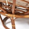 Кресло Папасан ( PAPASAN 23/01 W) /с подушкой и ремешками/ Pecan (орех)