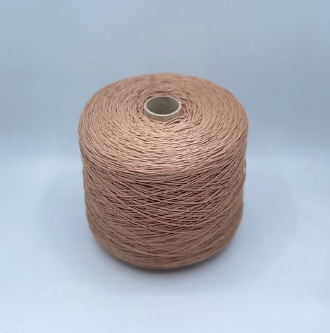 Бобинная пряжа (пр.Италия), art.Cotone, 350м/100 гр. 100%Хлопок, цвет-Золотисто-бежевый , арт.34749