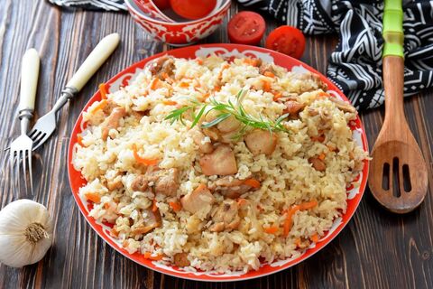 Плов с курицей