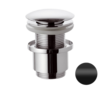 Remer 904CC2114NO Донный клапан без перелива, цвет: черный матовый