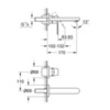GROHE Eurosmart Cosmopolitan 19381000 Смеситель для раковины встраиваемый