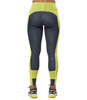 Asics Leg Balance Tight беговые тайтсы женские серые-желтые - 2