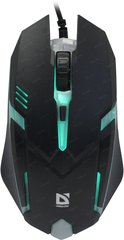 Манипулятор Defender Optical Mouse Сyber <MB-560L Black> (RTL) USB 3btn+Roll <52560>
