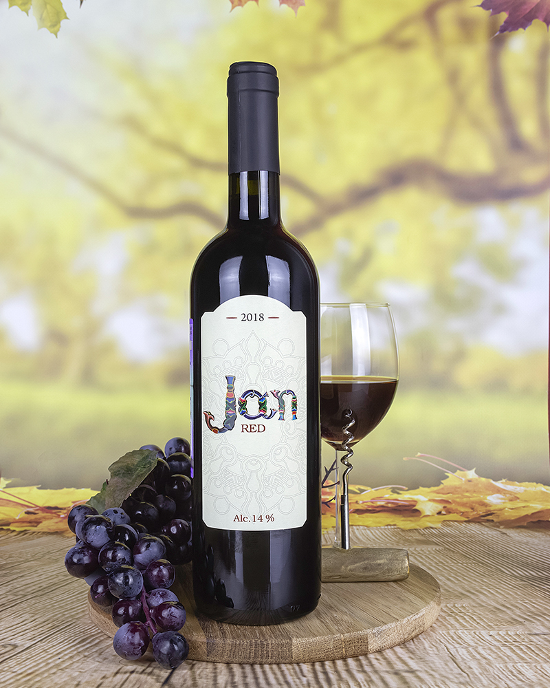 Вино JAN Красное сухое 2018 г.у. 14,0% 0,75 л, Армения