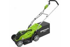 Газонокосилка аккумуляторная 40V Greenworks G40LM35 35см 40л 13.7кг без АКБ и ЗУ