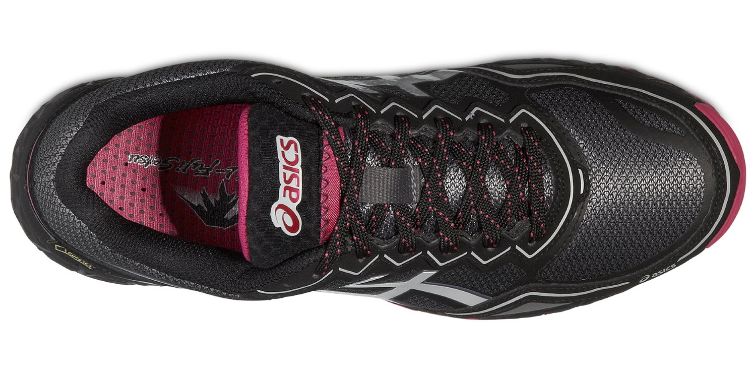 Asics Gel-Fujisetsu GTX Женские шипованные внедорожники серые - 3