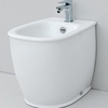 ArtCeram Azuley AZB002 01 00 АКЦИЯ Биде напольное приставное, цвет: белый