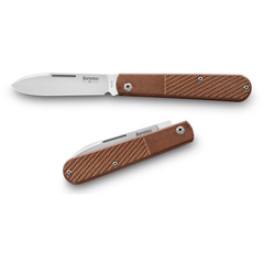 Фото Складной нож LionSteel Barlow Slim Roundhead, сталь M390, рукоять микарта