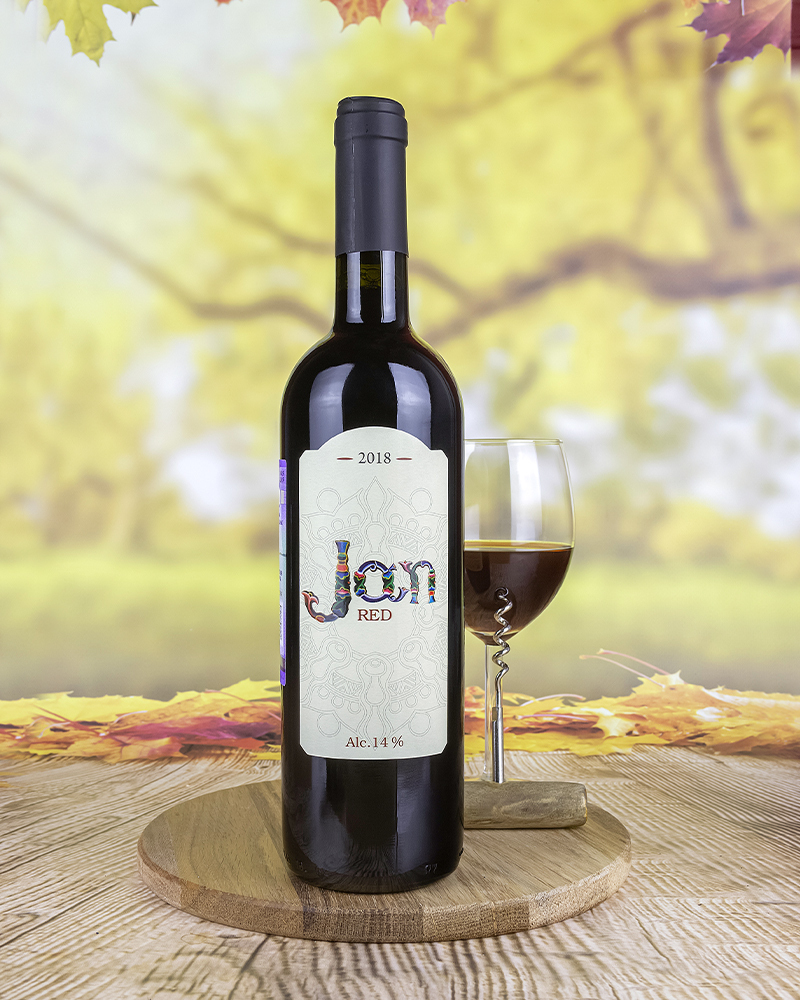 Вино JAN Красное сухое 2018 г.у. 14,0% 0,75 л, Армения