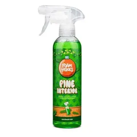 Foam Heroes Универсальный очиститель интерьера хвойный лес Pine Interior, 500мл