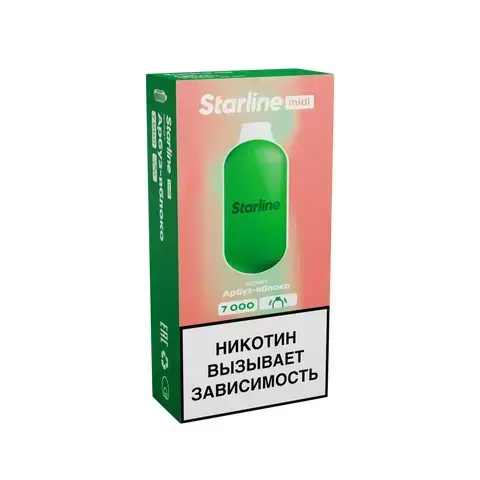М. Starline midi 7к Арбуз, яблоко