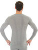 Brubeck Comfort Wool мужской комплект термобелья grey-black - 3