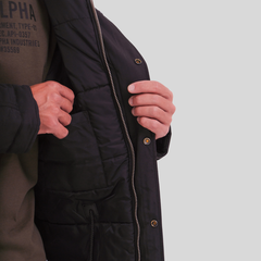 Парка Alpha Industries N-3B Altitude Mod Black (Черная)