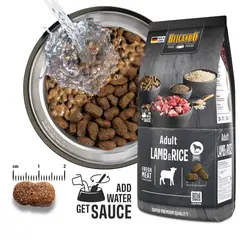 Belcando Adult Lamb&Rice Сухой корм для собак, Ягненок и Рис 12.5 кг