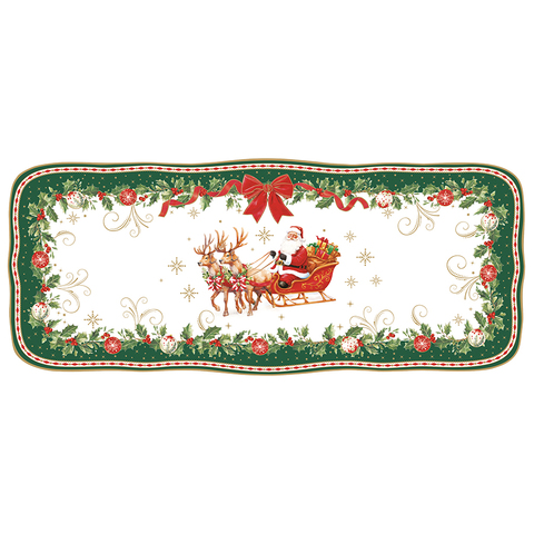 Фото: Блюдо сервировочное christmas heritage, 36x15 см - основной вид