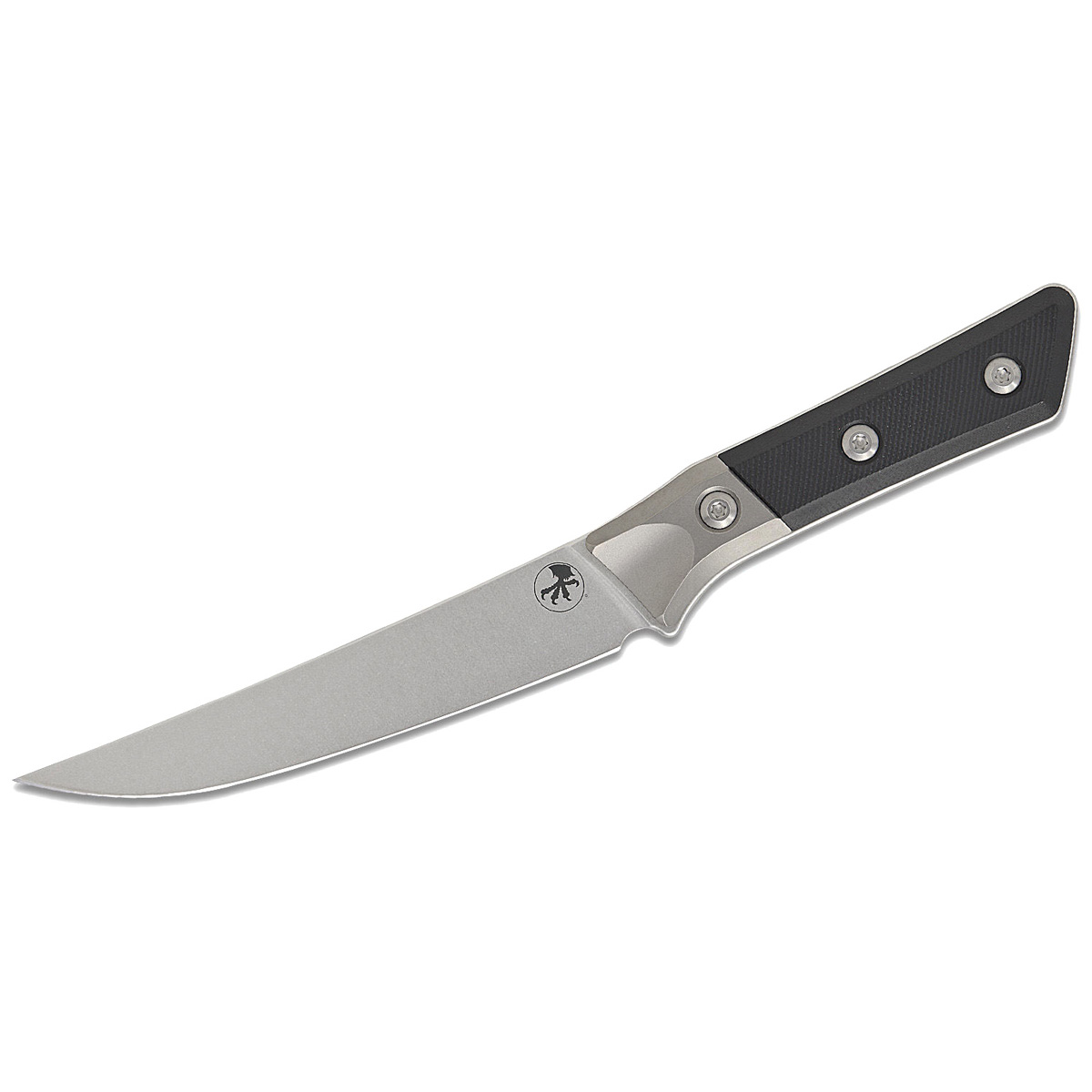 Нож кухонный обвалочный Microtech Kitchen Boning, сталь M390MK, рукоять G10, черный