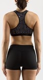 Топ Craft Greatness Mid Impact Bra W Black/White женский