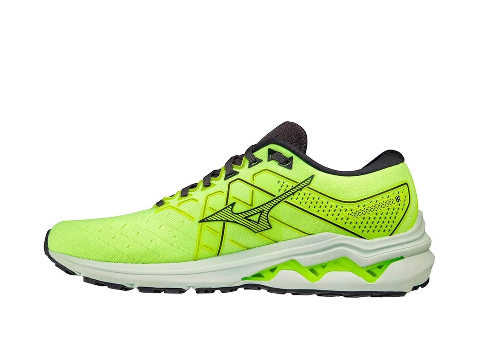 Мужские беговые кроссовки Mizuno Wave Inspire 18 лайм - 5