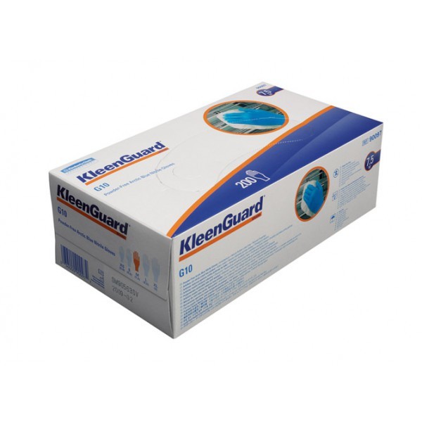 Kimberly-Clark KLEENGUARD* G10 Arctic Blue Nitrile Gloves (1*100шт) - Перчатки