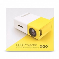 LED проектор Aao YG300 портативный переносной