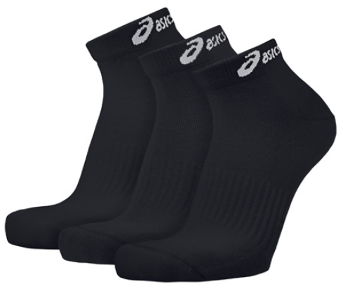 Носки беговые Asics 3PPK Ped Sock (Упаковка 3 пары) черные
