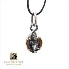 Позолоченный кулончик Ангел.