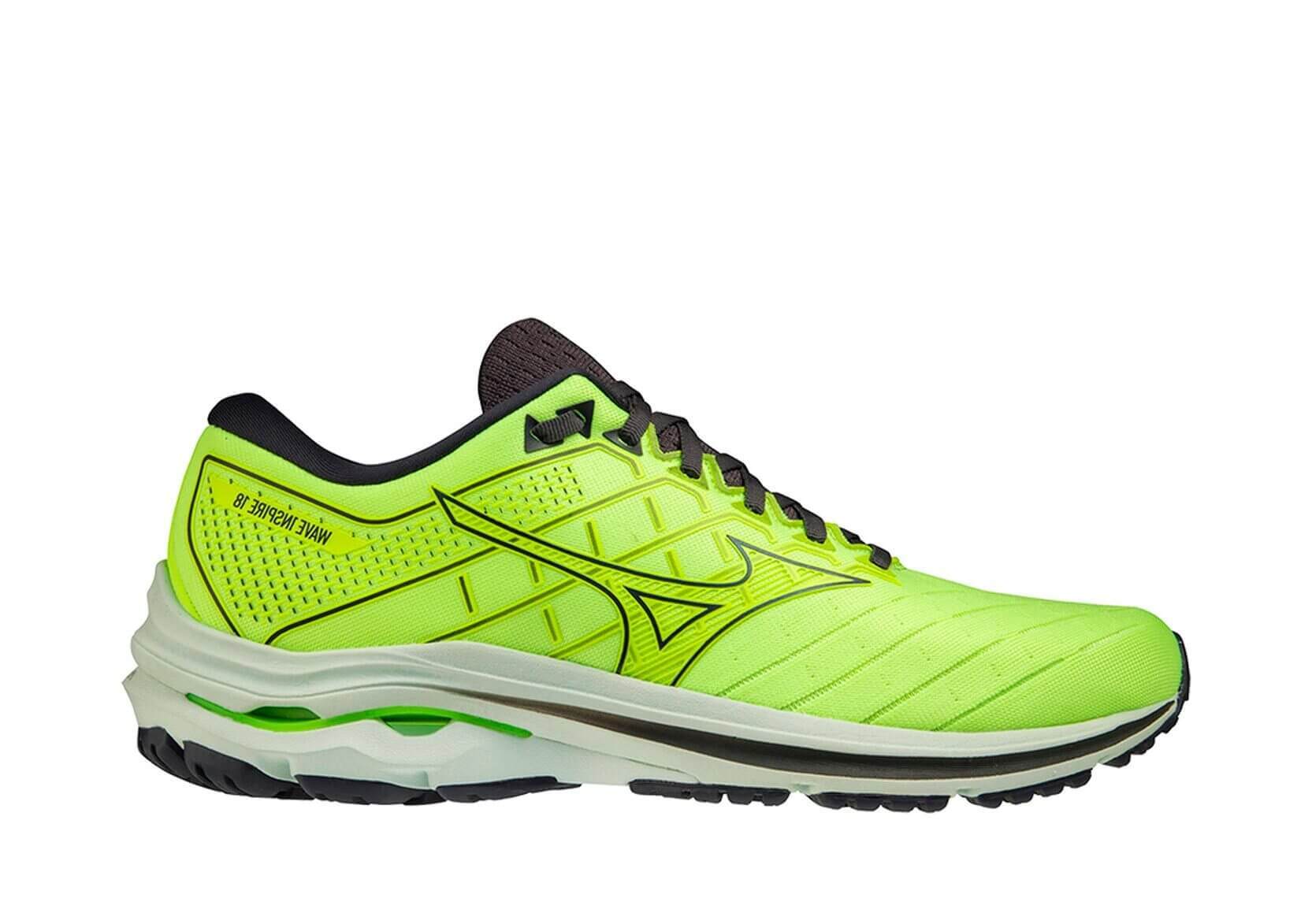 Мужские беговые кроссовки Mizuno Wave Inspire 18 лайм